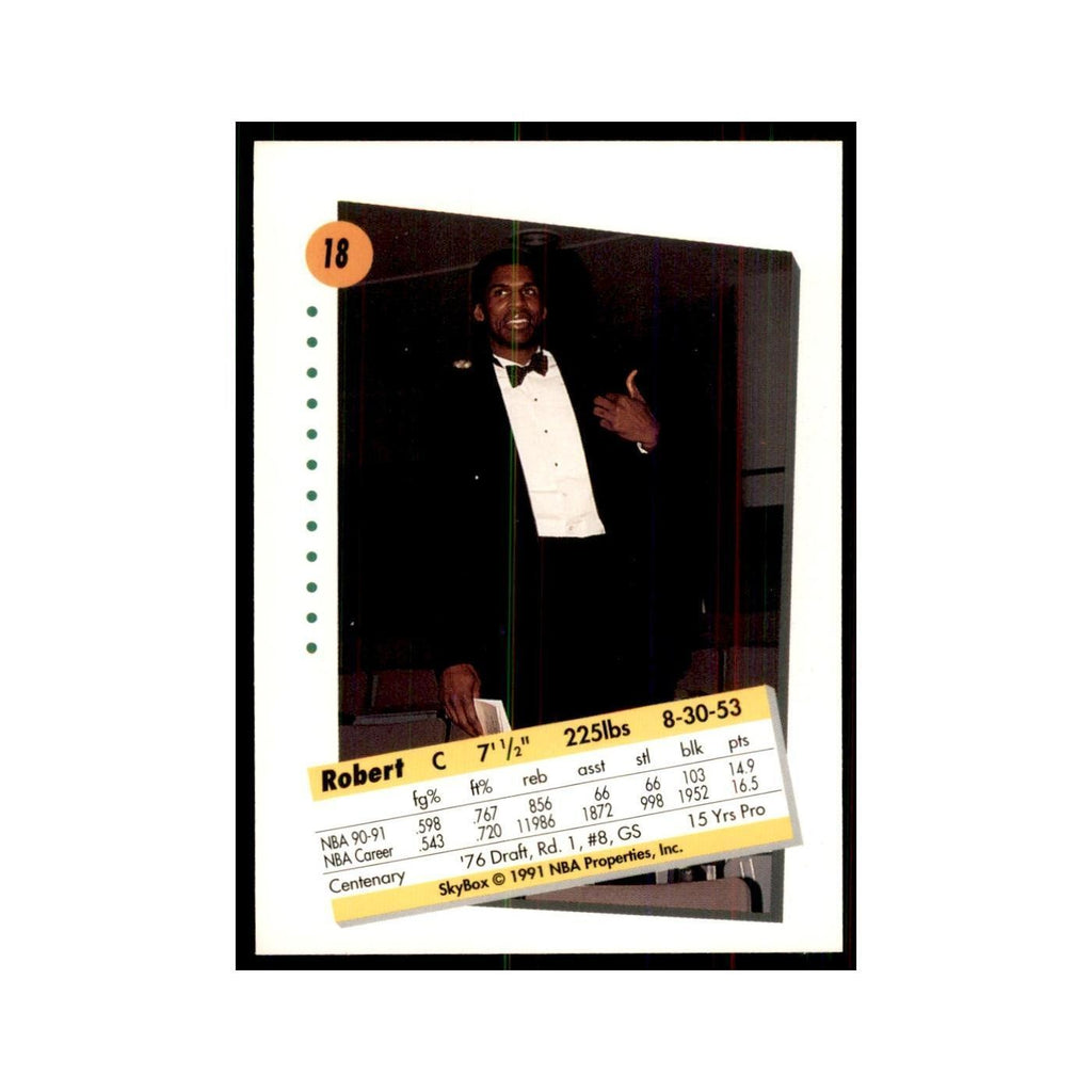 1991 SkyBox Robert Parish Basketball Cards #18