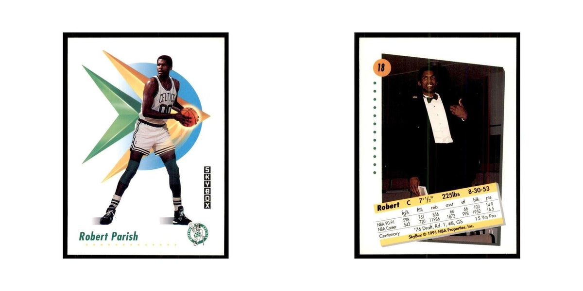 1991 SkyBox Robert Parish Basketball Cards #18