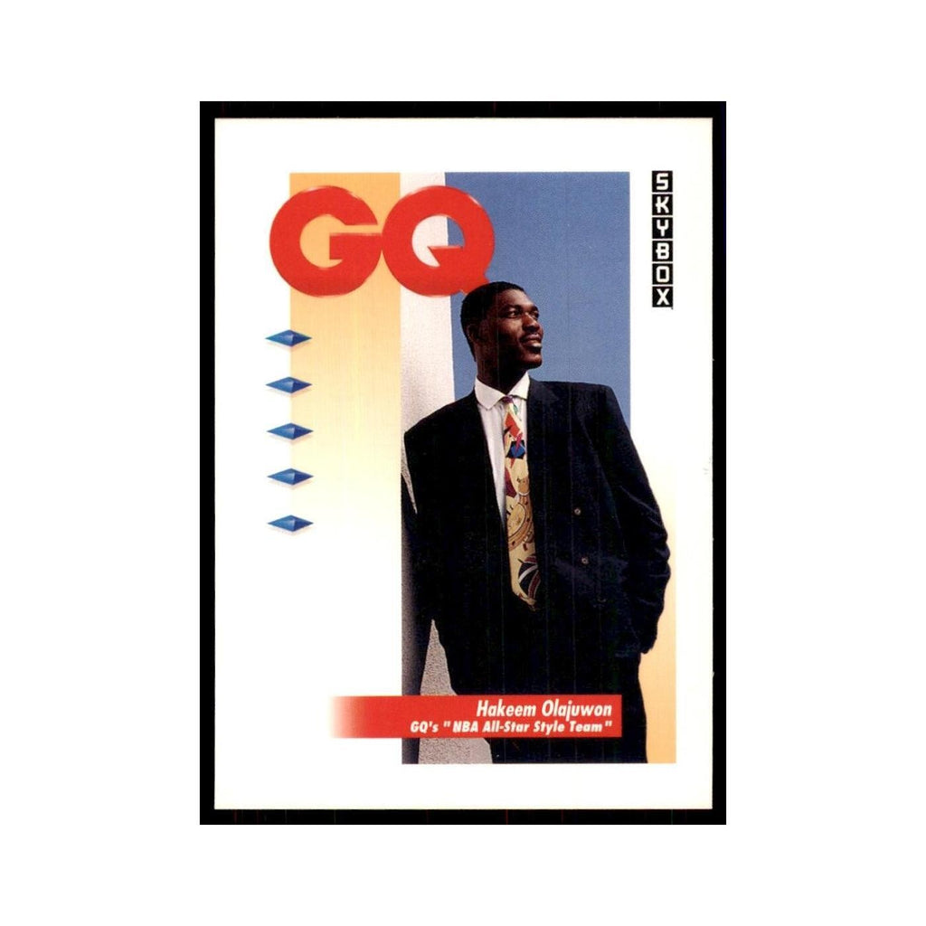 1991 SkyBox Hakeem Olajuwon Basketball Cards #324
