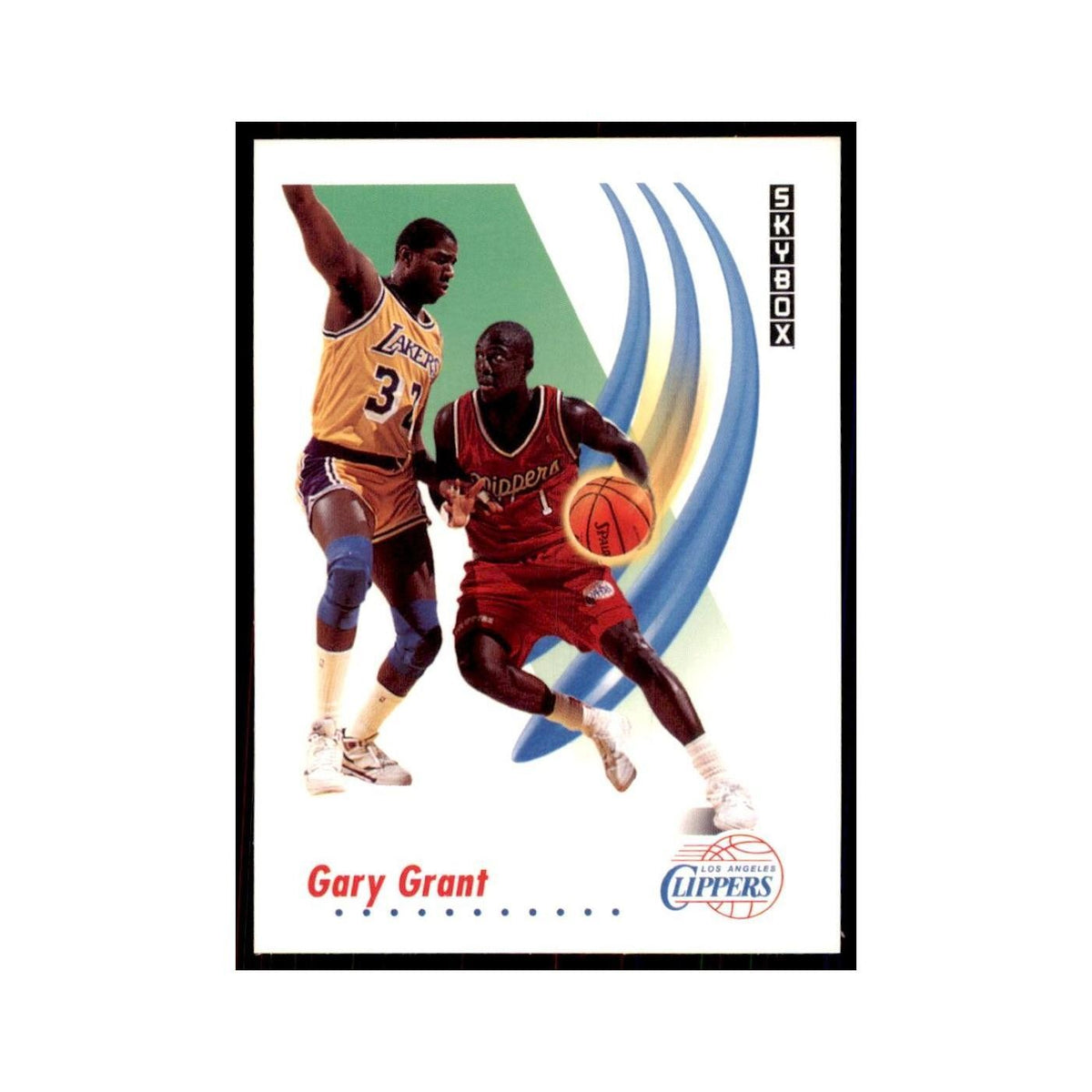 1991 SkyBox Gary Grant Basketball Cards #124