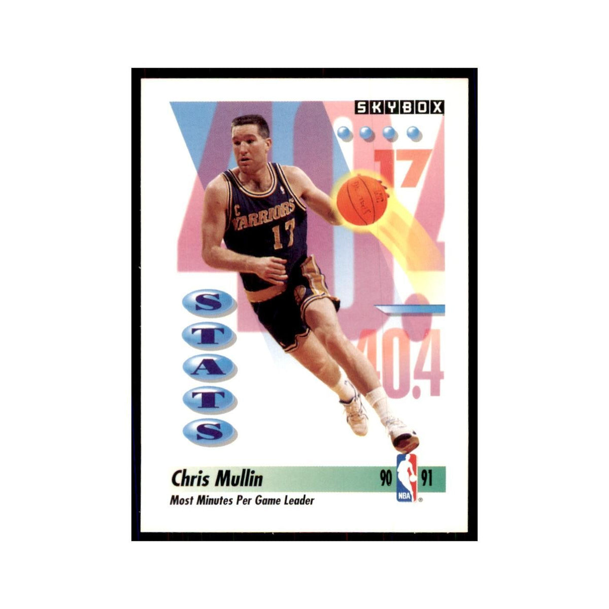 1991 SkyBox Chris Mullin Basketball Cards #301