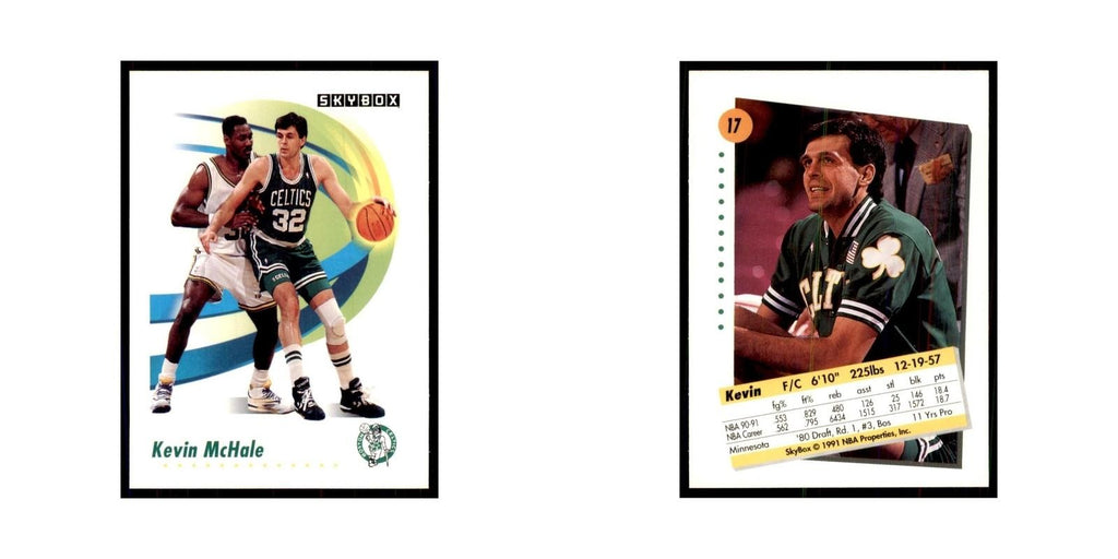 1991 SkyBox Kevin McHale Basketball Cards #17