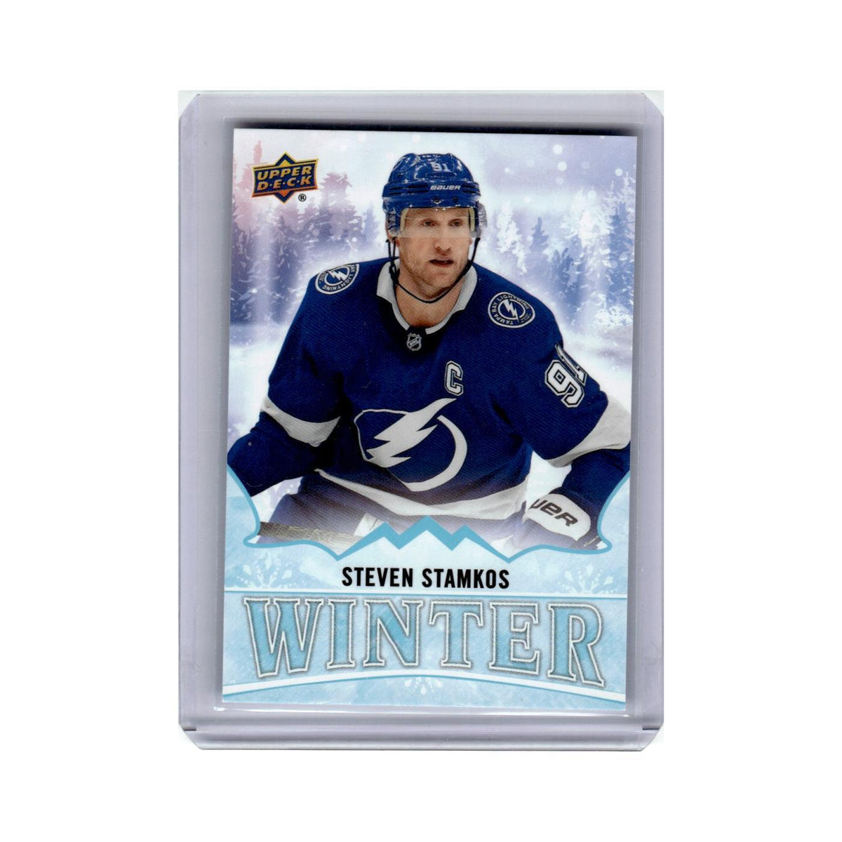 Steven Stamkos 2019 Upper Deck Winter #W10 Tampa Bay Lightning Hockey Card NM