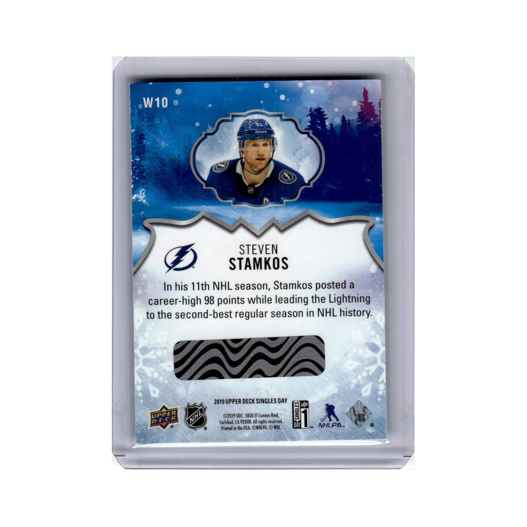 Steven Stamkos 2019 Upper Deck Winter #W10 Tampa Bay Lightning Hockey Card NM