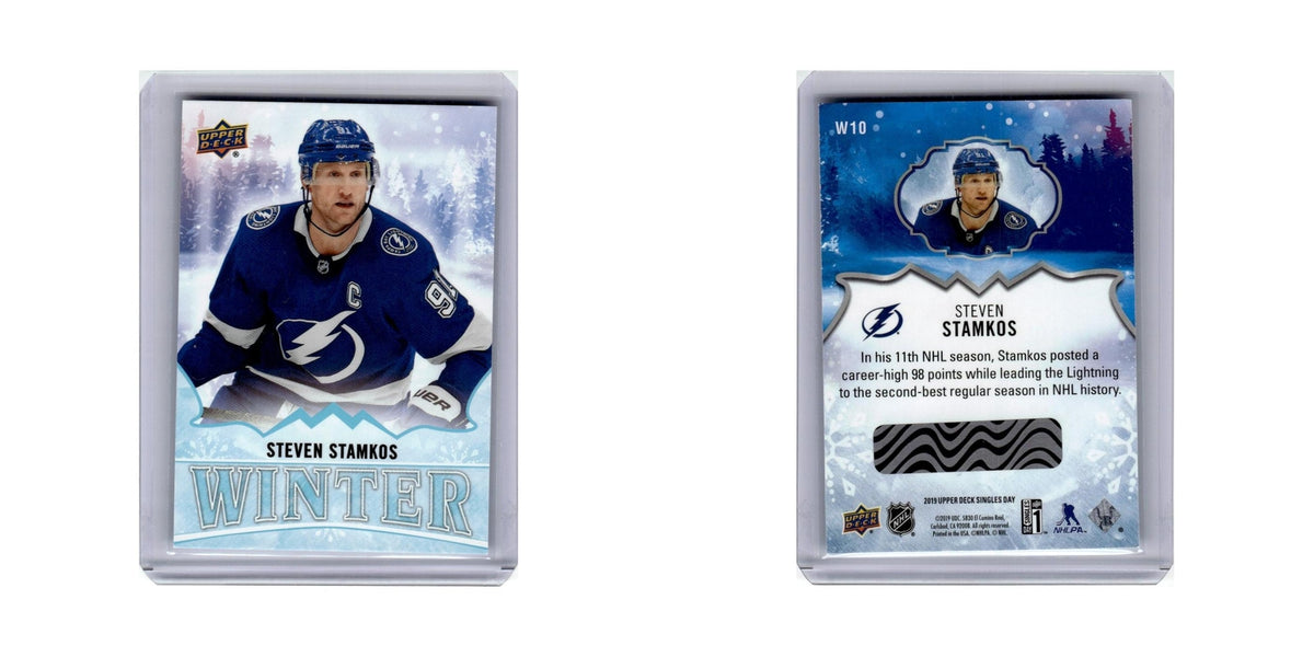 Steven Stamkos 2019 Upper Deck Winter #W10 Tampa Bay Lightning Hockey Card NM