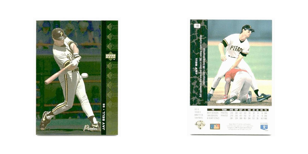 Jay Bell 1994 SP #140 Pittsburgh Pirates Baseball Card NM