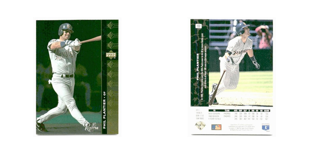 Phil Plantier 1994 SP #132 San Diego Padres Baseball Card NM