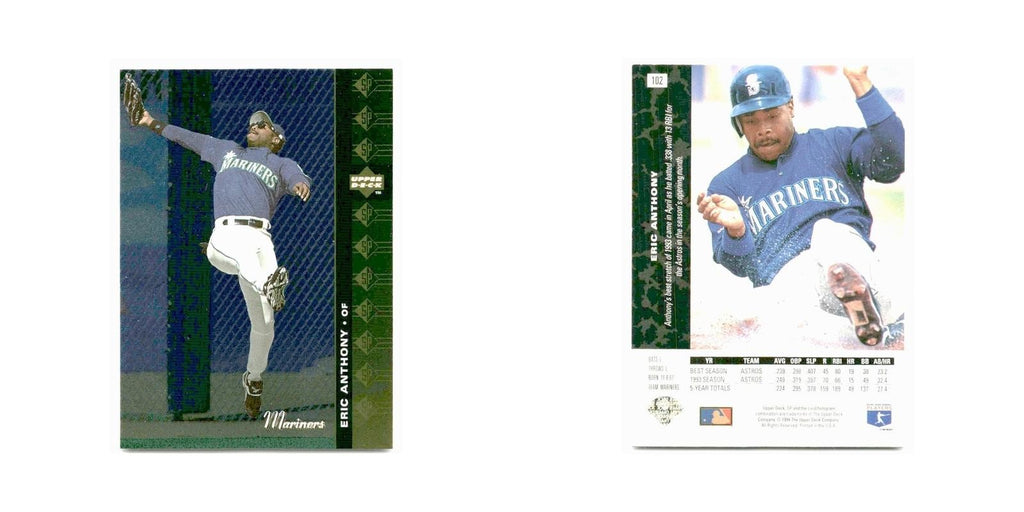 Eric Anthony 1994 SP #102 Seattle Mariners Baseball Card NM