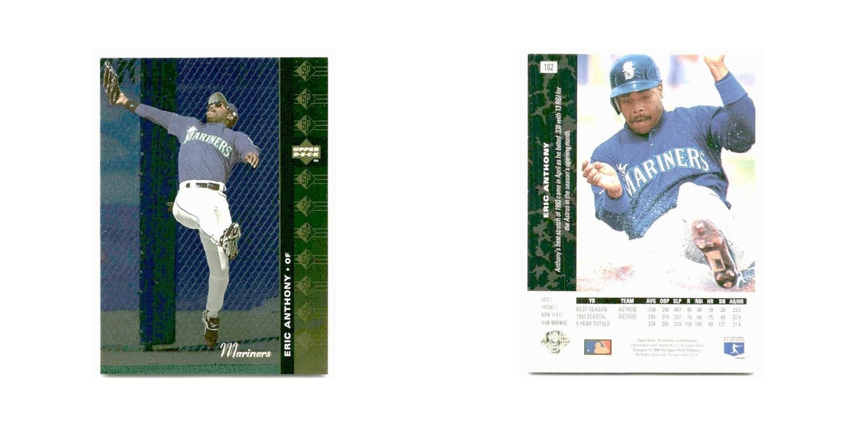 Eric Anthony 1994 SP #102 Seattle Mariners Baseball Card NM