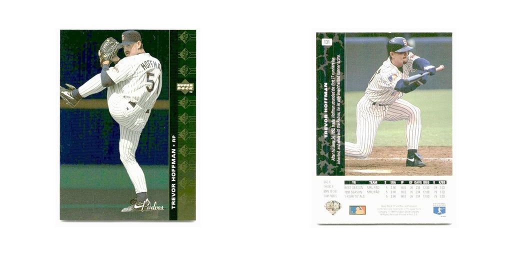 Trevor Hoffman 1994 SP #131 San Diego Padres Baseball Card NM