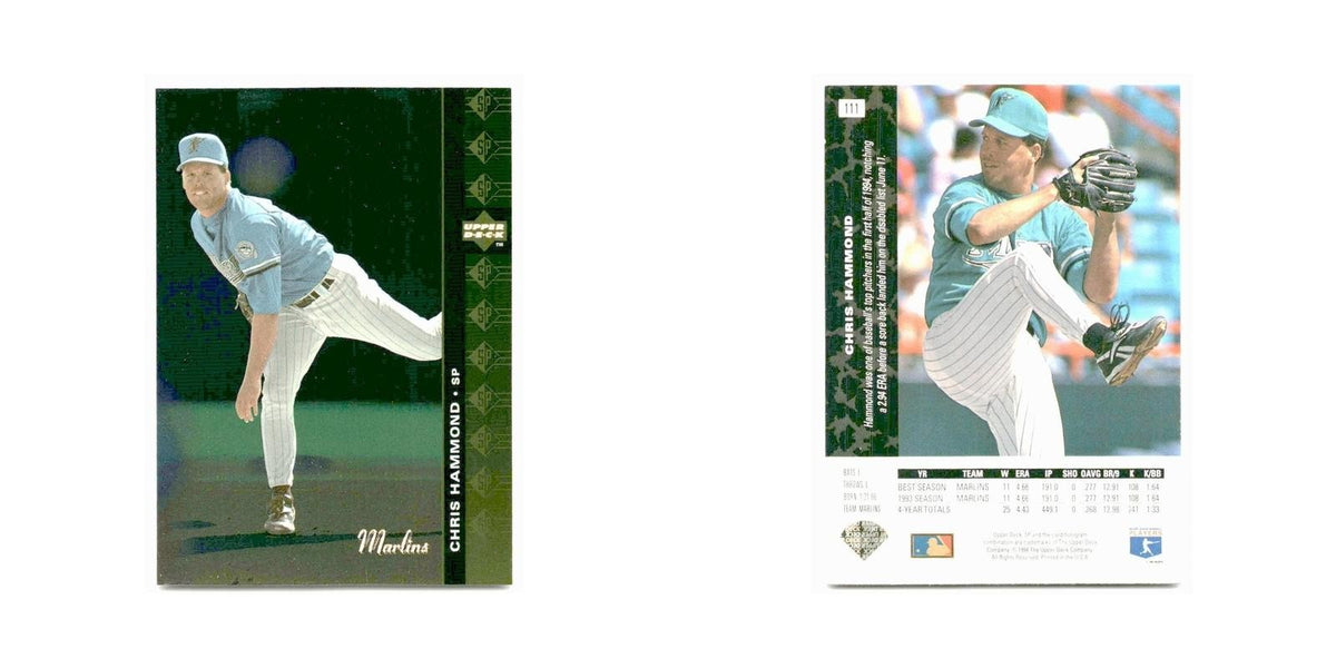 Chris Hammond 1994 SP #111 Florida Marlins Baseball Card NM