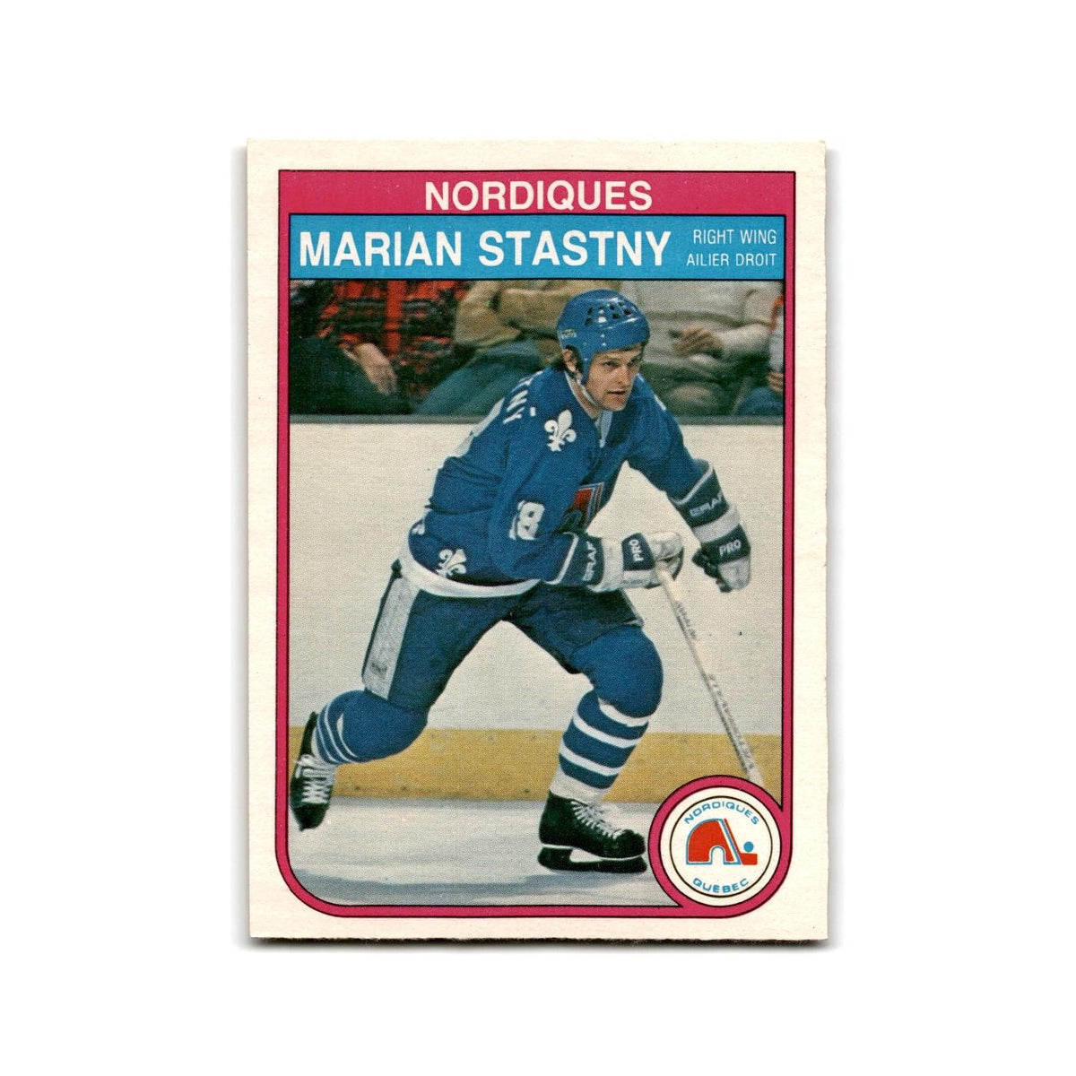 1982 O-Pee-Chee Marian Stastny RC Quebec Nordiques #295