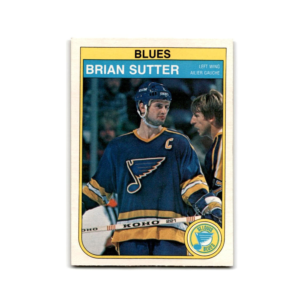 1982 O-Pee-Chee Brian Sutter St. Louis Blues #311