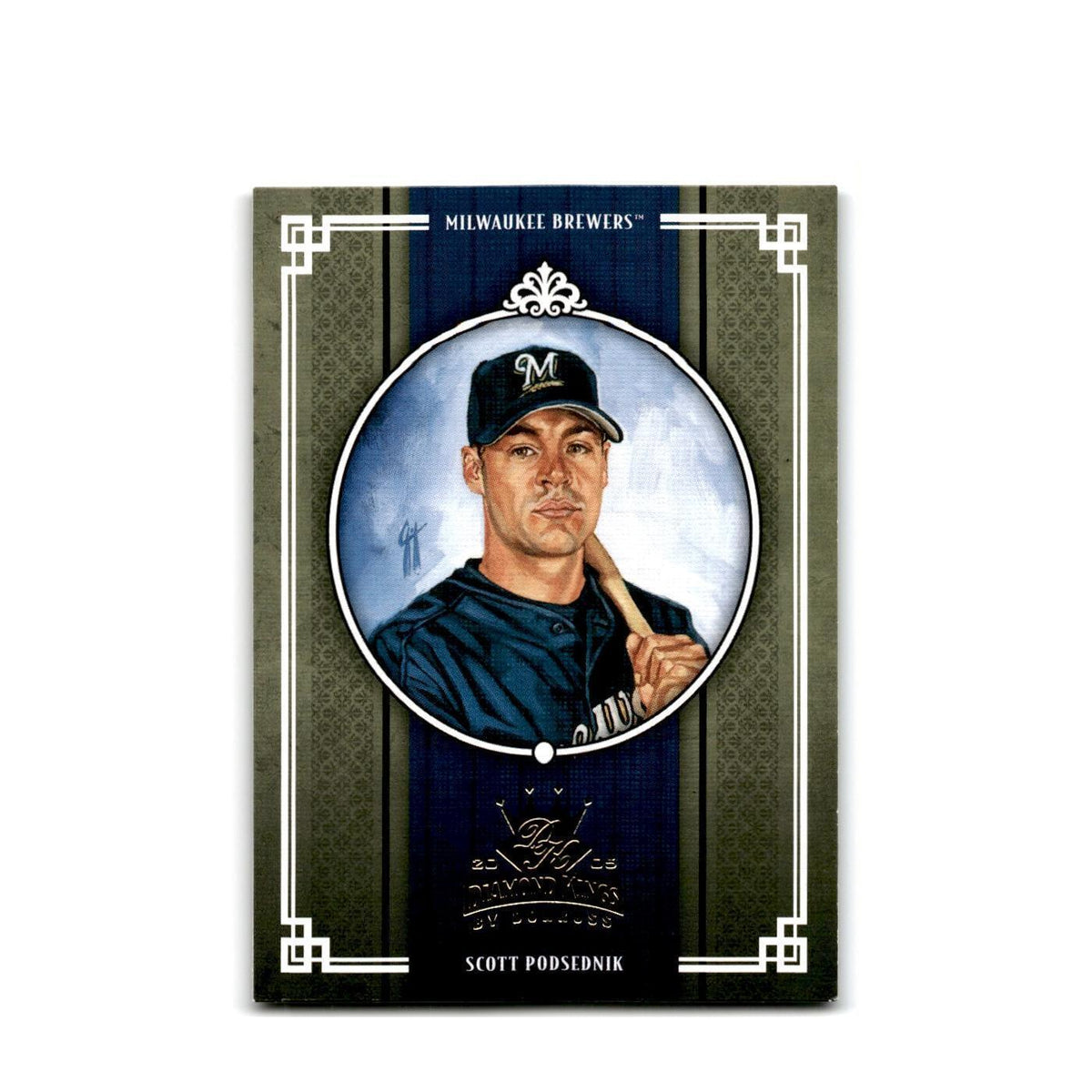2005 Donruss Diamond Kings Scott Podsednik Brewers #123