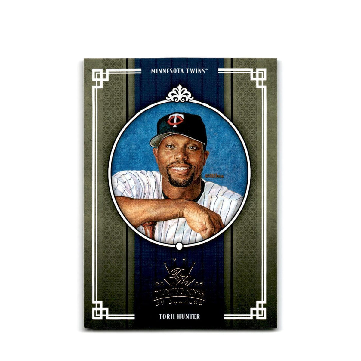 2005 Donruss Diamond Kings Torii Hunter Twins #130