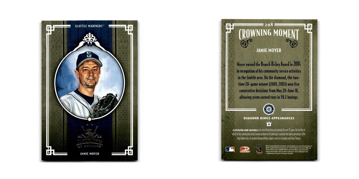 2005 Donruss Diamond Kings Jamie Moyer Mariners #208
