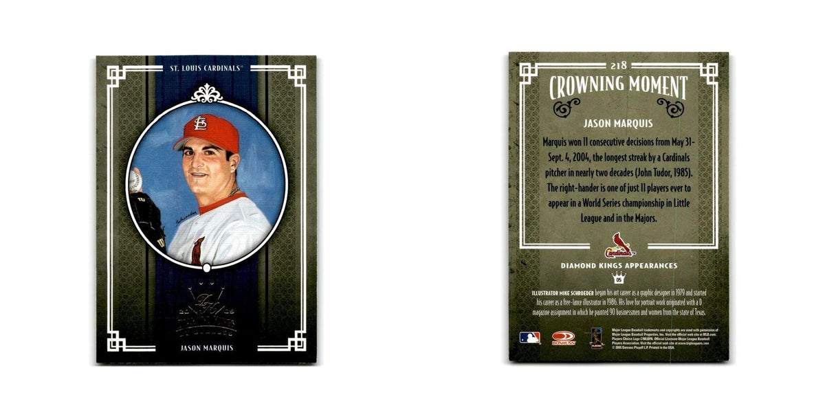 2005 Donruss Diamond Kings Jason Marquis Cardinals #218