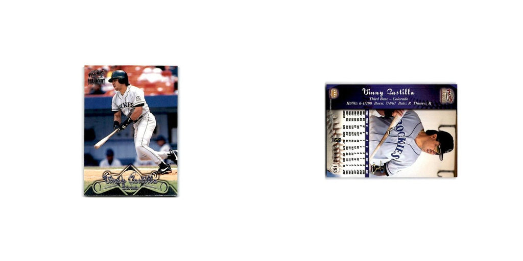 1998 Pacific Paramount Vinny Castilla Rockies #153