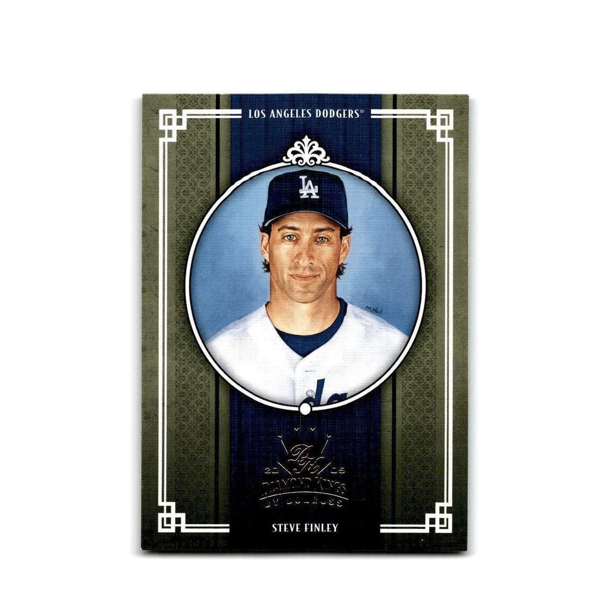 2005 Donruss Diamond Kings Steve Finley Dodgers #120