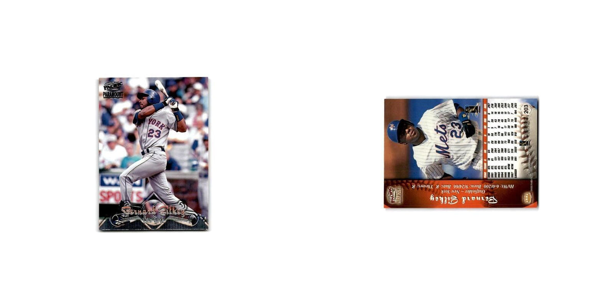 1998 Pacific Paramount Bernard Gilkey Mets #203