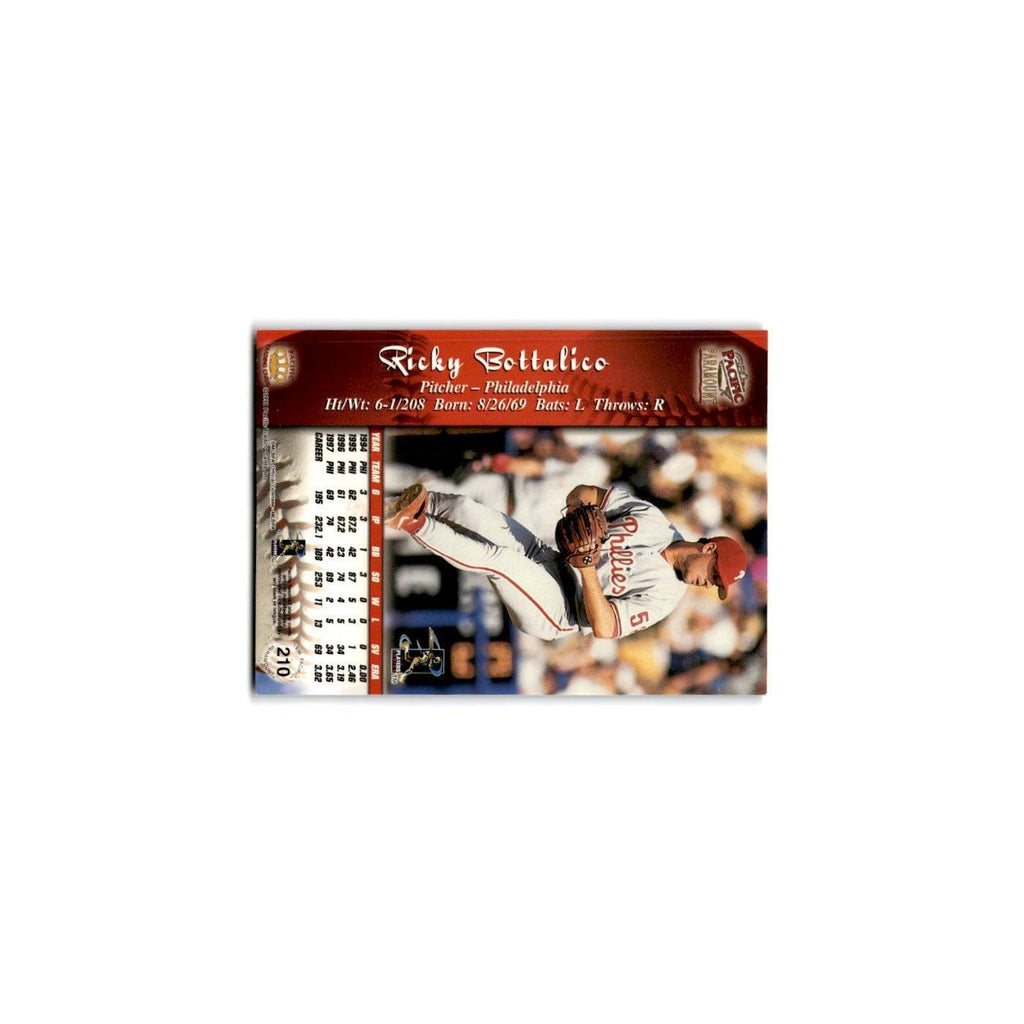 1998 Pacific Paramount Ricky Bottalico Phillies #210