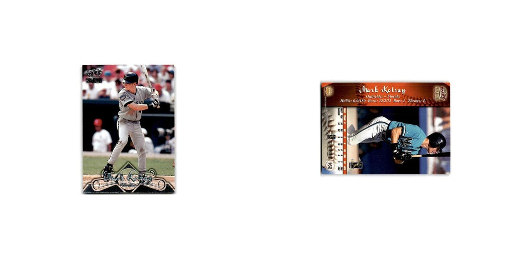 1998 Pacific Paramount Mark Kotsay Florida Marlins #162
