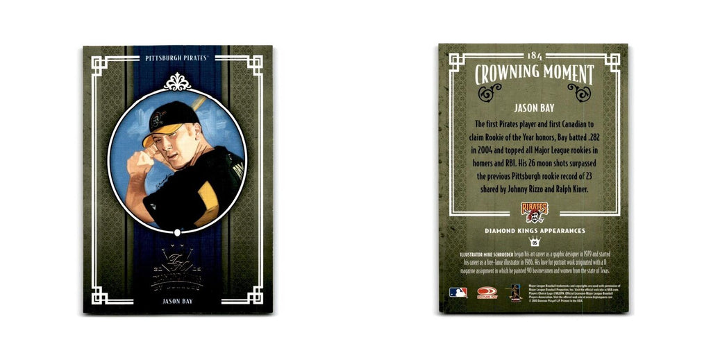 2005 Donruss Diamond Kings Jason Bay Pirates #184
