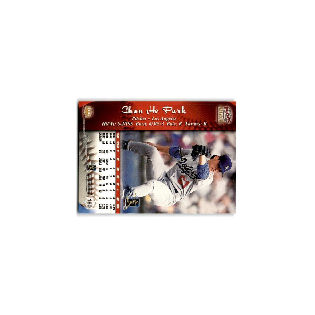 1998 Pacific Paramount Chan Ho Park Dodgers #180