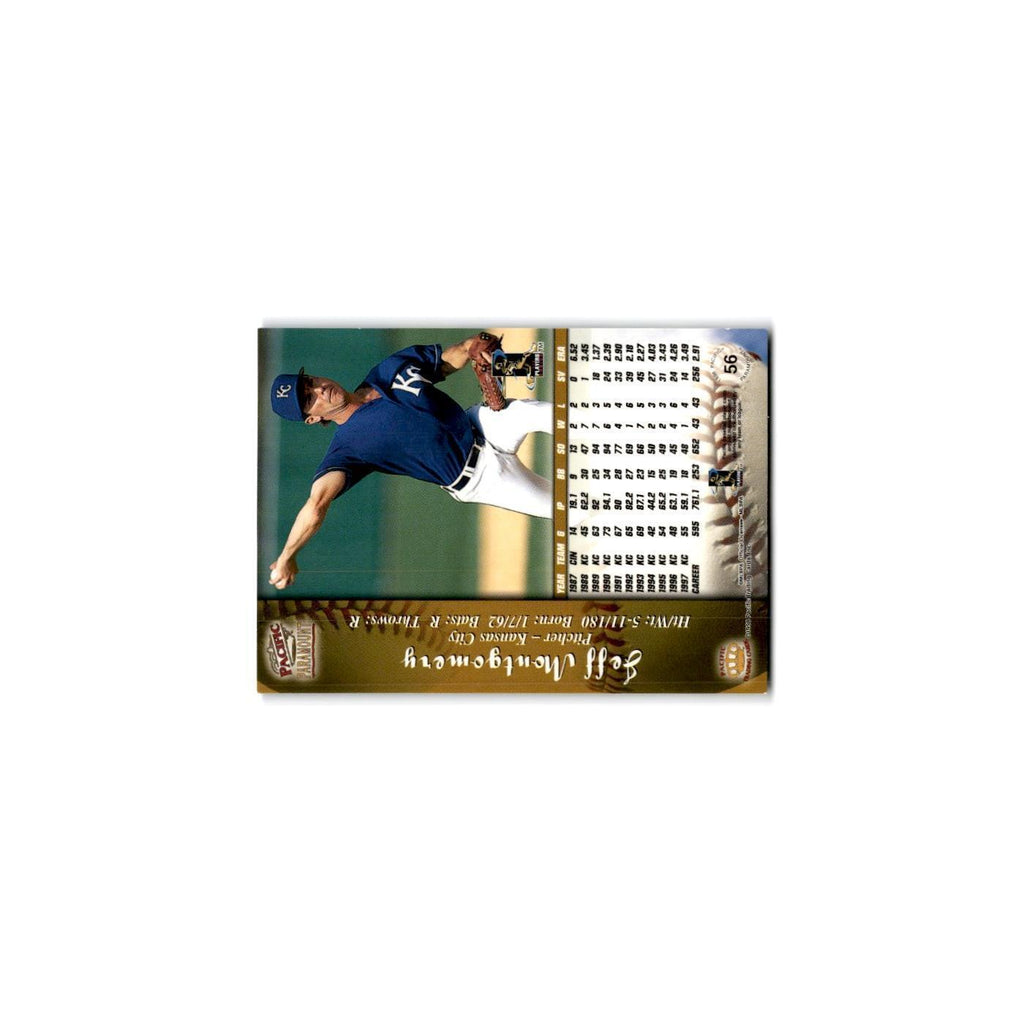 1998 Pacific Paramount Jeff Montgomery Royals #106