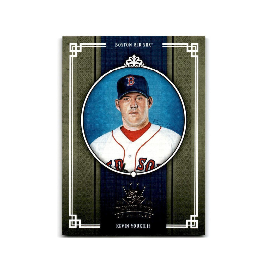 2005 Donruss Diamond Kings Kevin Youkilis Red Sox #43