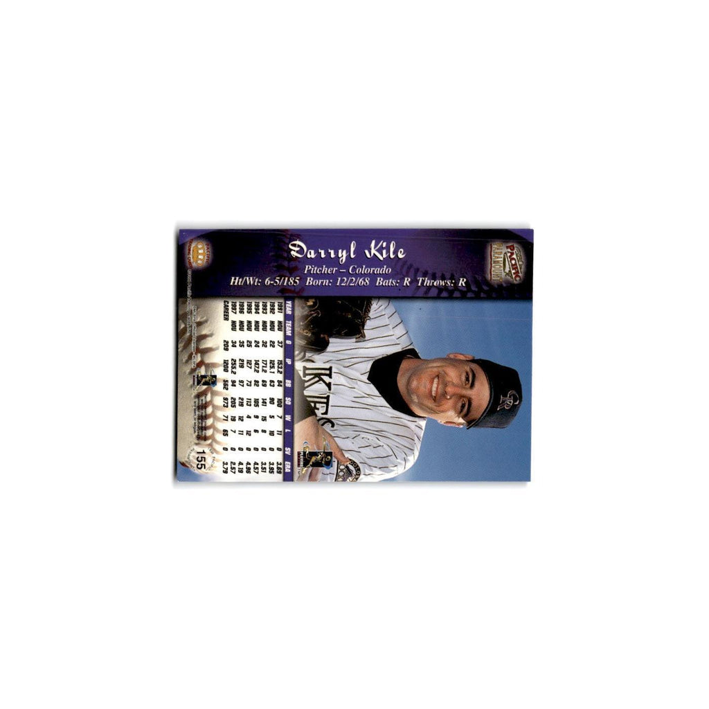 1998 Pacific Paramount Silver Darryl Kile Rockies #155