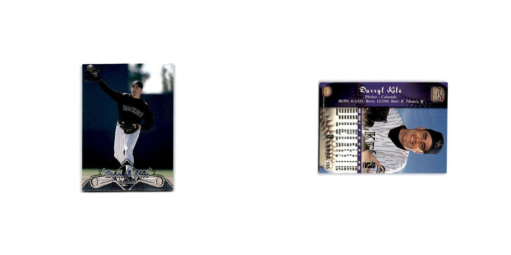 1998 Pacific Paramount Silver Darryl Kile Rockies #155