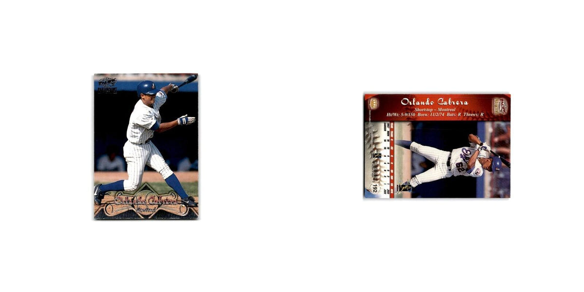 1998 Pacific Paramount Orlando Cabrera Montreal Expos #192