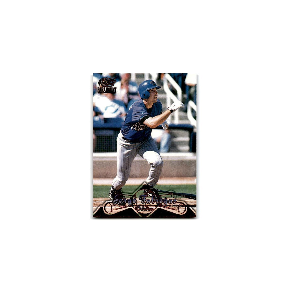 1998 Pacific Paramount Copper Jorge Fabregas Diamondbacks #122