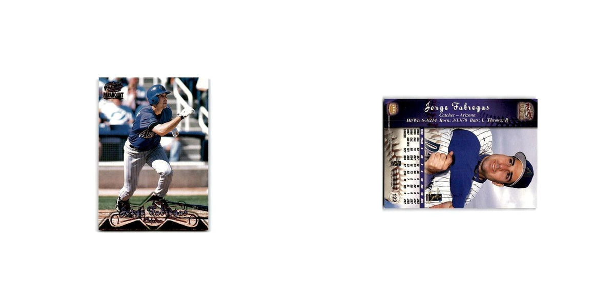 1998 Pacific Paramount Copper Jorge Fabregas Diamondbacks #122