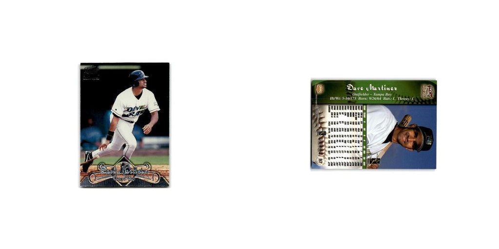 1998 Pacific Paramount Dave Martinez Rays #97