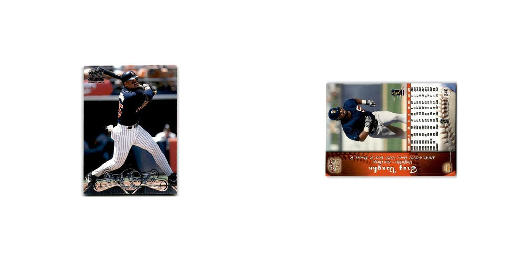 1998 Pacific Paramount Greg Vaughn Padres #240