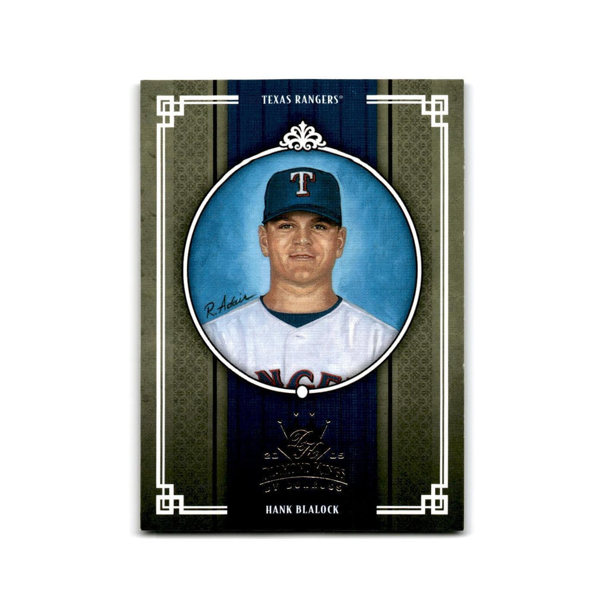 2005 Donruss Diamond Kings Hank Blalock Rangers #228