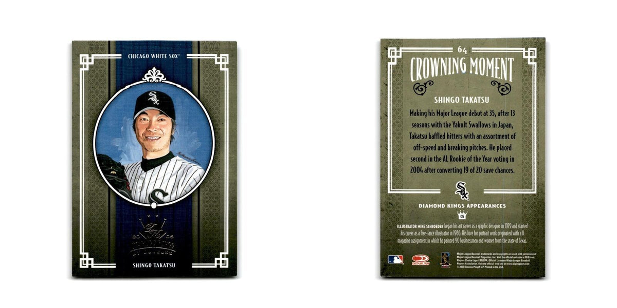 2005 Donruss Diamond Kings Shingo Takatsu White Sox #64