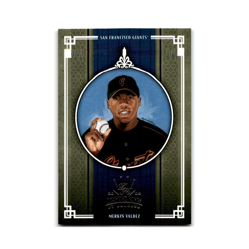 2005 Donruss Diamond Kings Merkin Valdez Giants #198