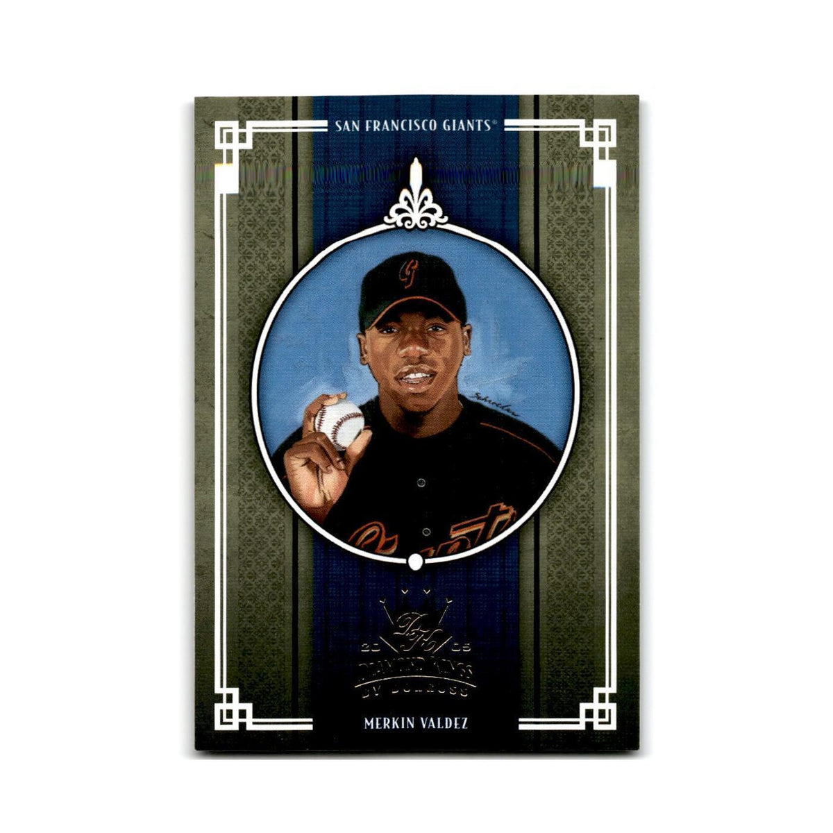 2005 Donruss Diamond Kings Merkin Valdez Giants #198