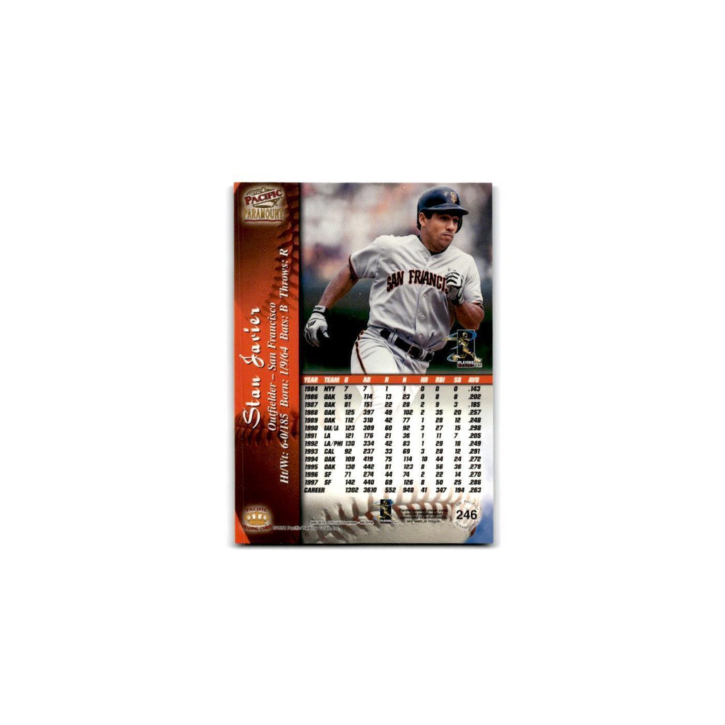 1998 Pacific Paramount Stan Javier Giants #246