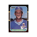 1987 Donruss Baseball Card Bret Saberhagen Royals #132