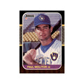 1987 Donruss Baseball Card Paul Molitor Brewers #117