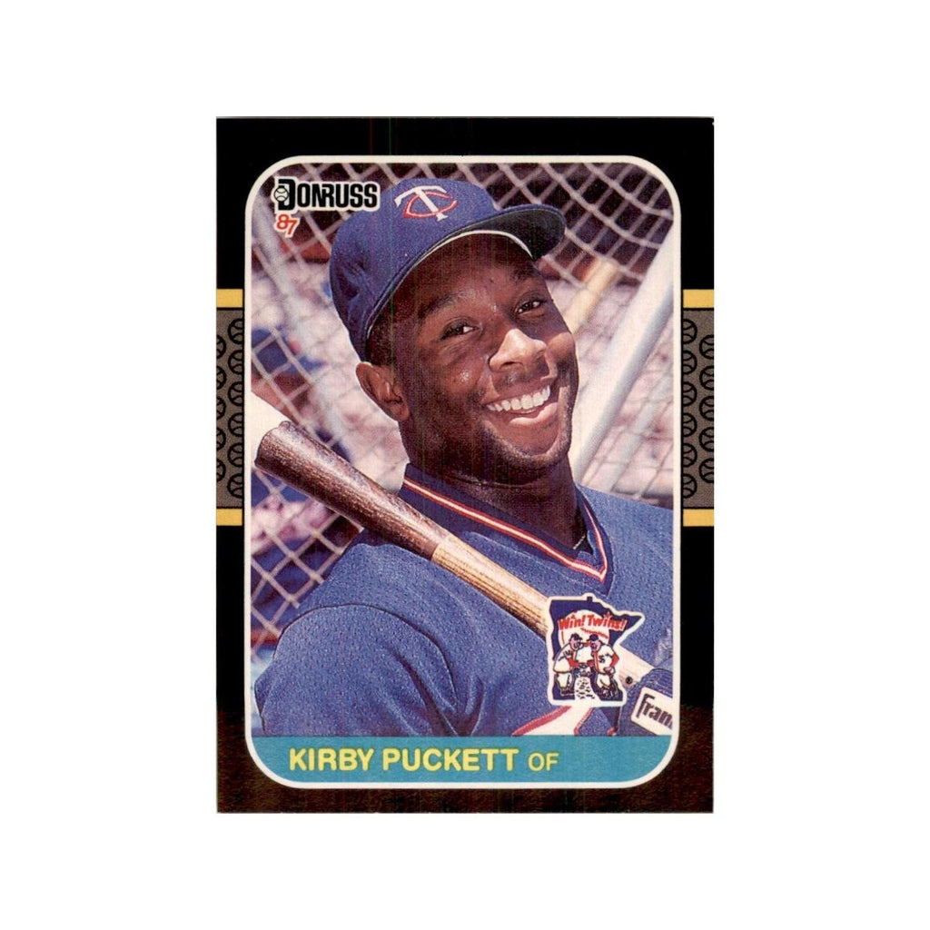 1987 Donruss Baseball Card Kirby Puckett Twins #149