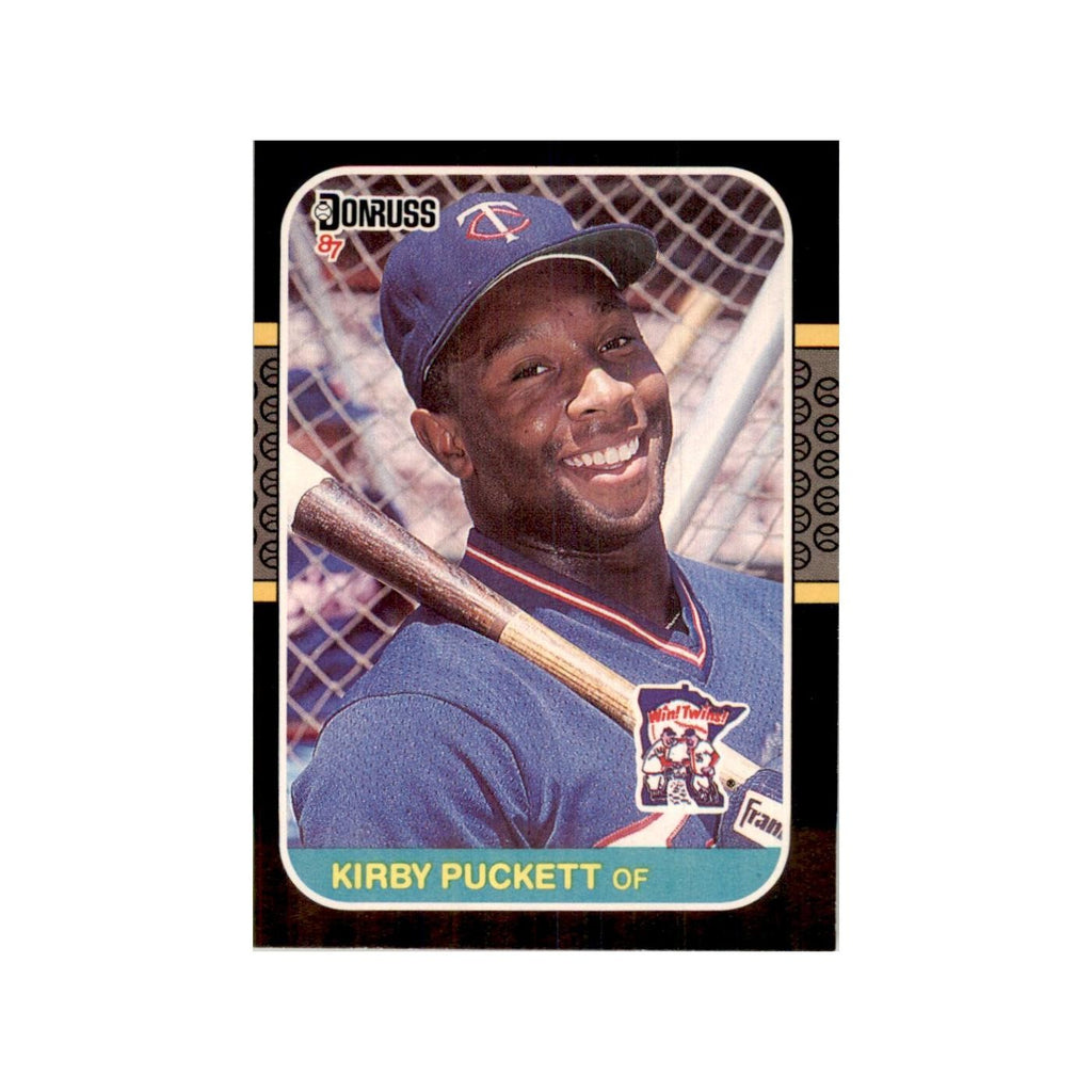 1987 Donruss Baseball Card Kirby Puckett Twins #149