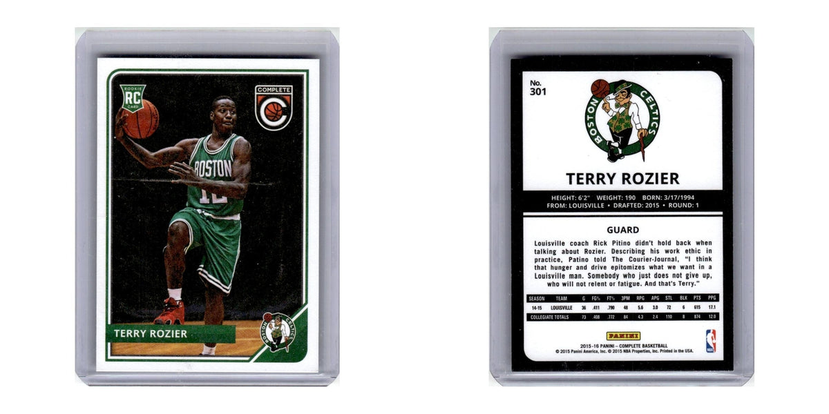 2015 Panini Complete Terry Rozier RC Celtics #301