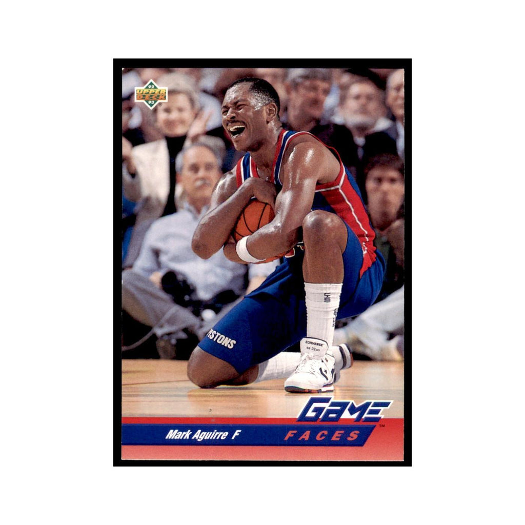 1992 Upper Deck Mark Aguirre Basketball Cards #483