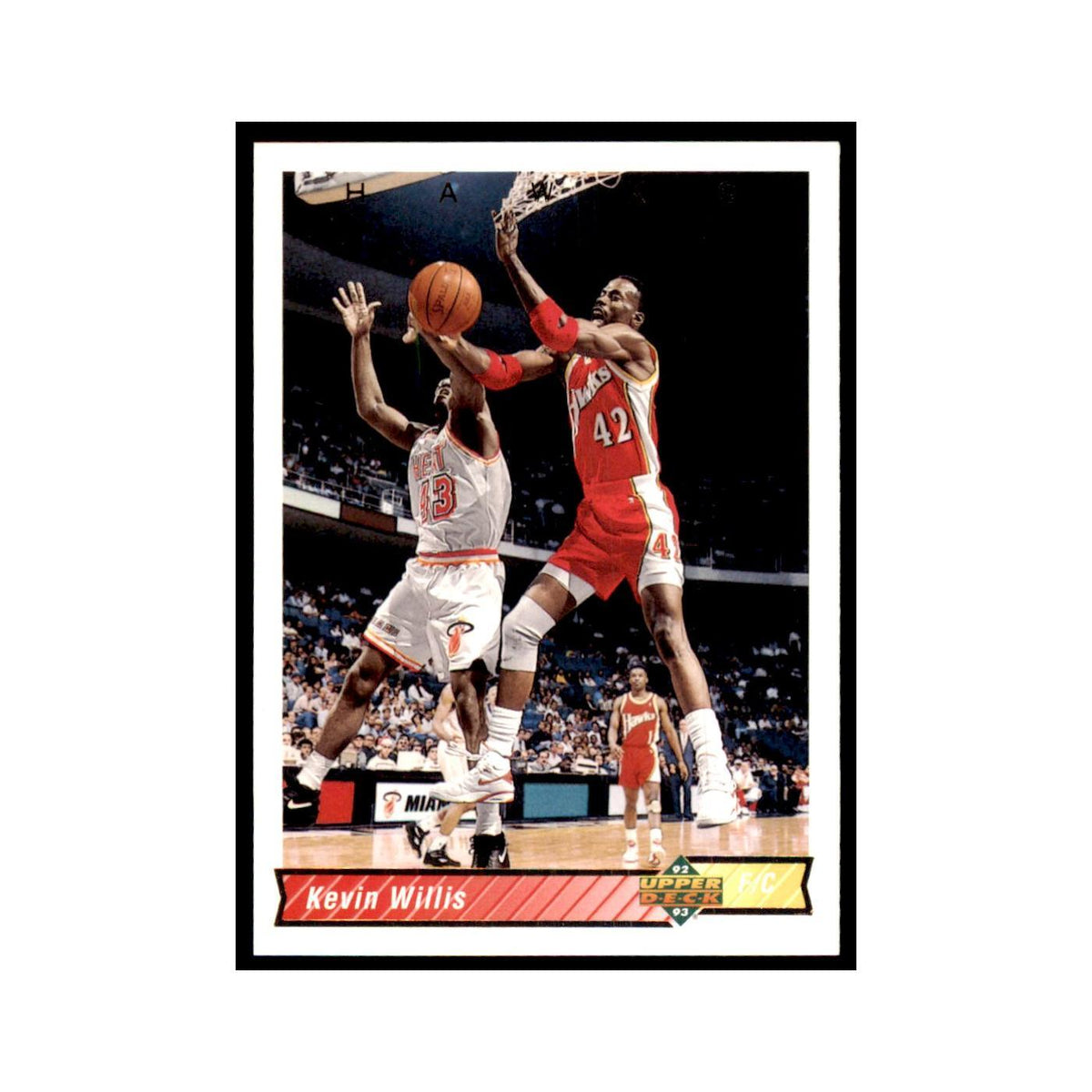 1992 Upper Deck Kevin Willis Basketball Cards #397