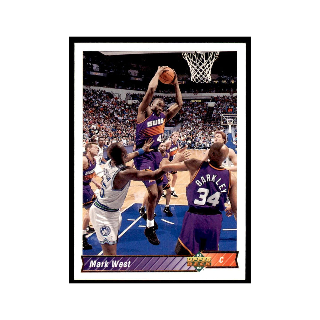 1992 Upper Deck Mark West Basketball Cards #415